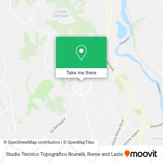 Studio Tecnico Topografico Brunelli map