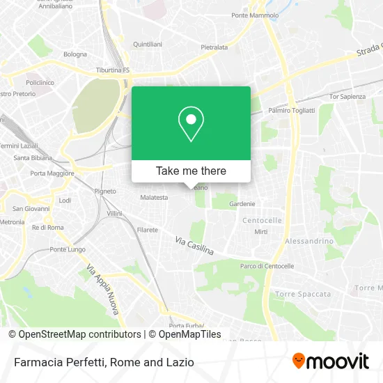 Farmacia Perfetti map