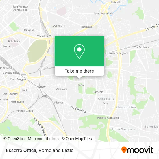 Esserre Ottica map