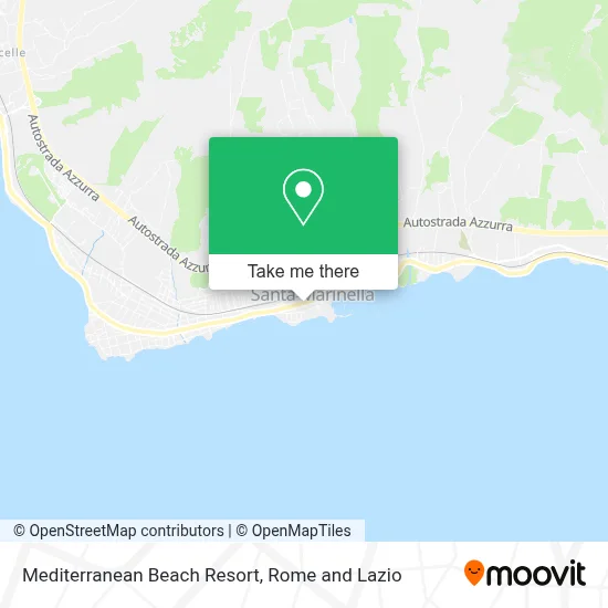 Mediterranean Beach Resort map