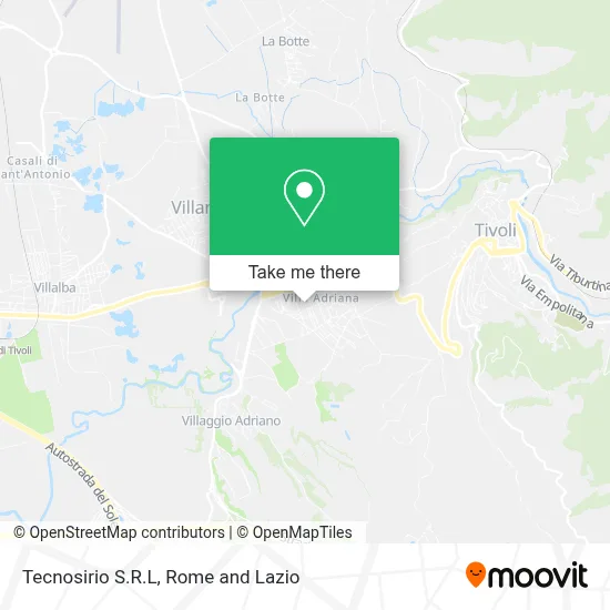Tecnosirio S.R.L map