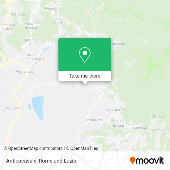 Anticocasale map