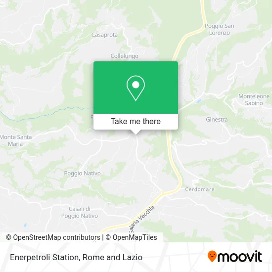 Enerpetroli Station map