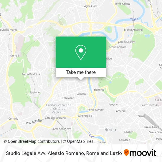 Studio Legale Avv. Alessio Romano map