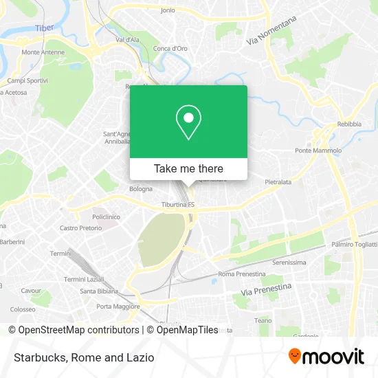 Starbucks map
