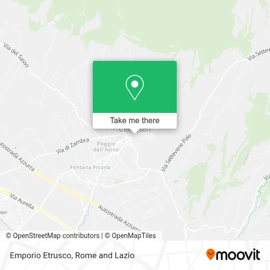 Emporio Etrusco map