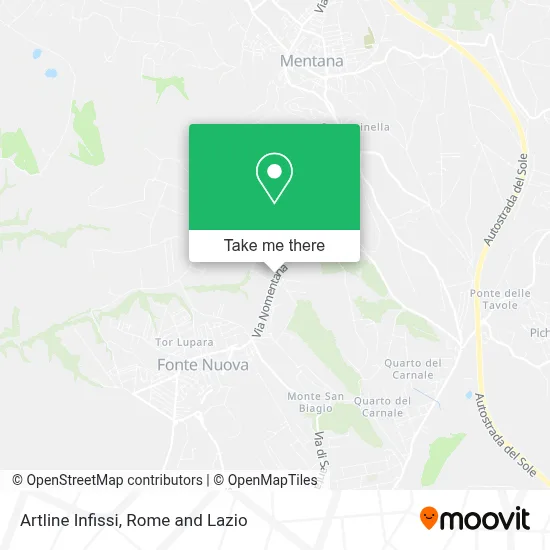 Artline Infissi map