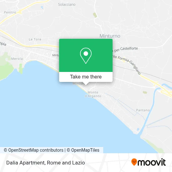 Dalia Apartment map