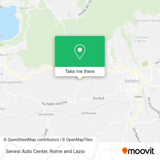 Senesi Auto Center map