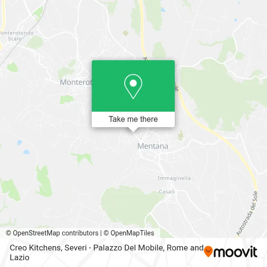 Creo Kitchens, Severi - Palazzo Del Mobile map