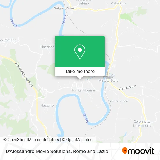 D'Alessandro Movie Solutions map