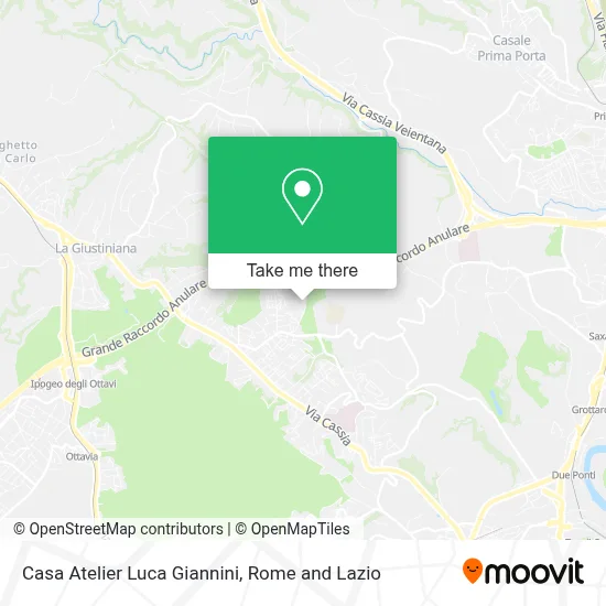 Casa Atelier Luca Giannini map