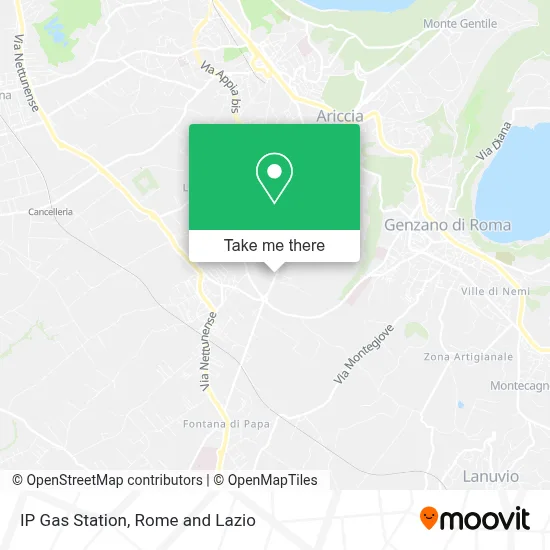 IP Gas Station map