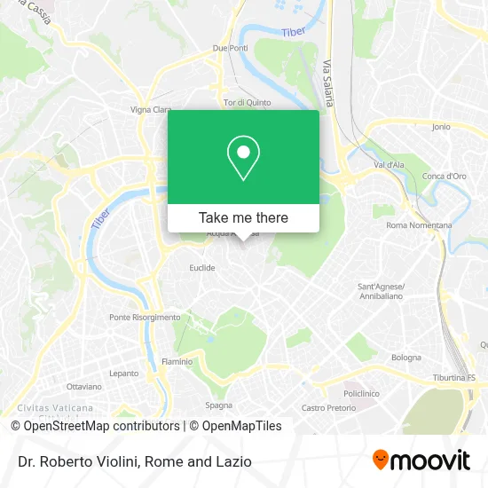 Dr. Roberto Violini map