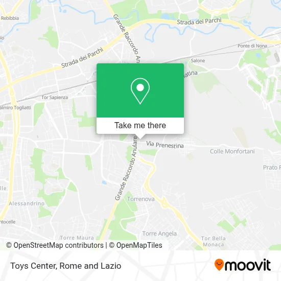 Toys Center map
