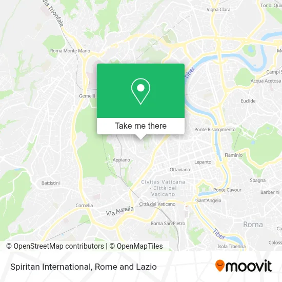 Spiritan International map