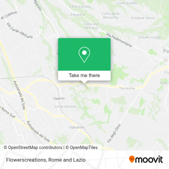 Flowerscreations map