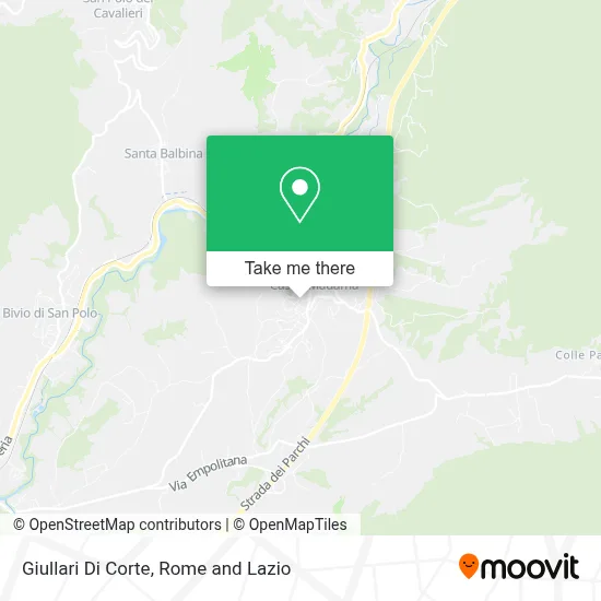 Giullari Di Corte map