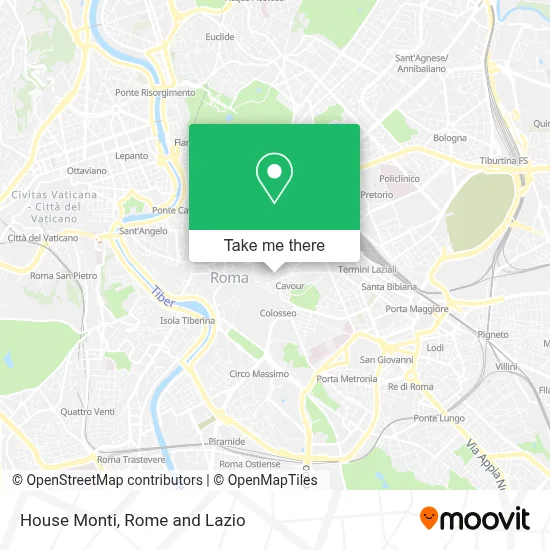House Monti map
