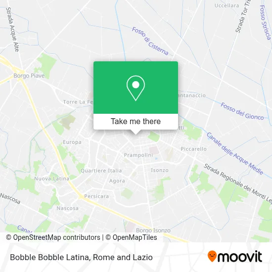 Bobble Bobble Latina map