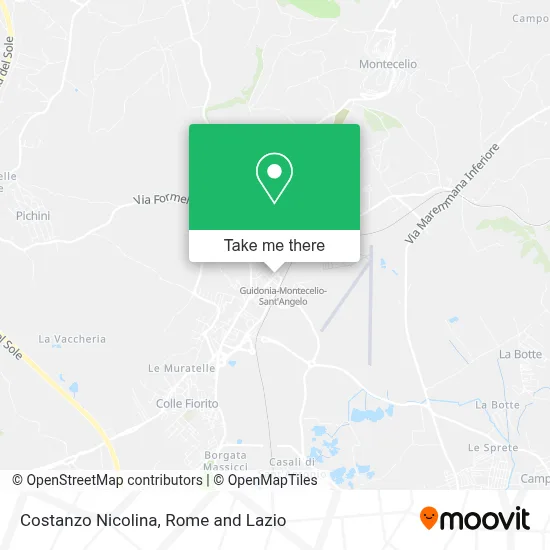 Costanzo Nicolina map