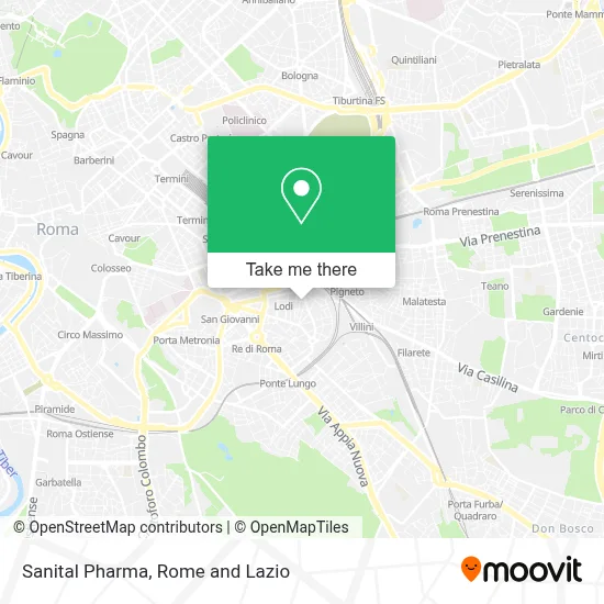 Sanital Pharma map