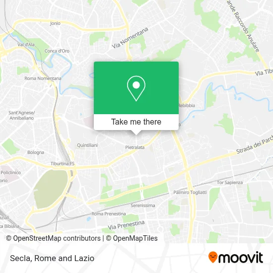 Secla map