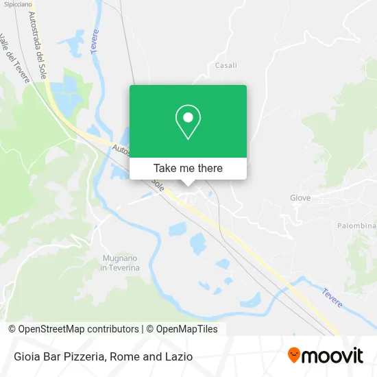 Gioia Bar Pizzeria map