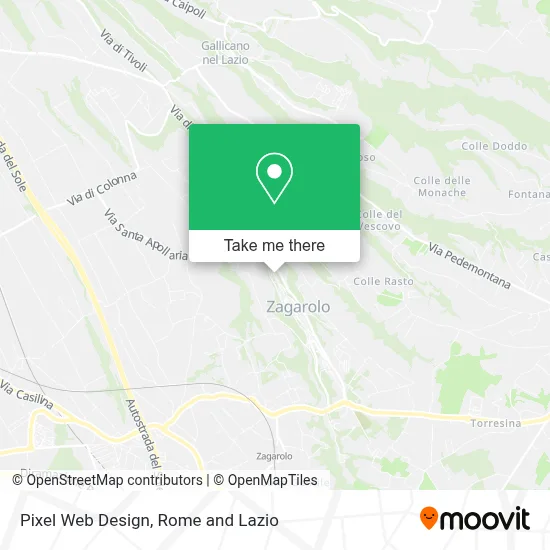Pixel Web Design map
