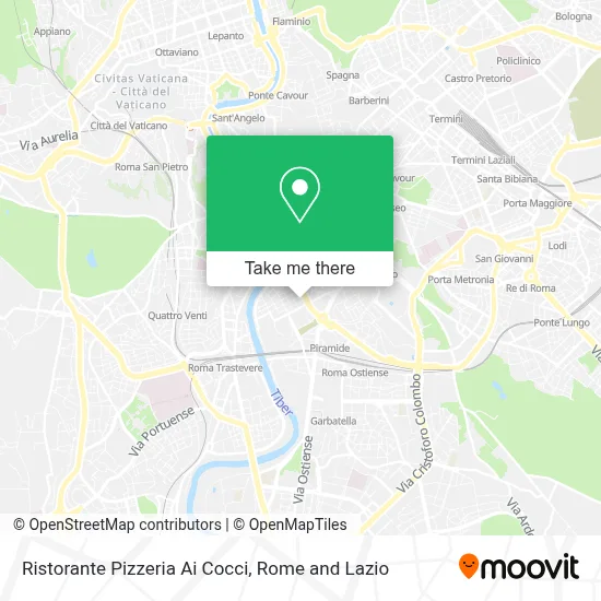 Ristorante Pizzeria Ai Cocci map