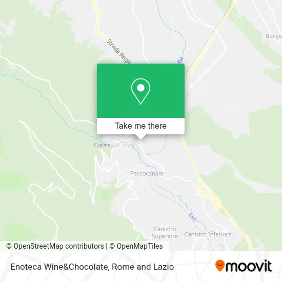 Enoteca Wine&Chocolate map