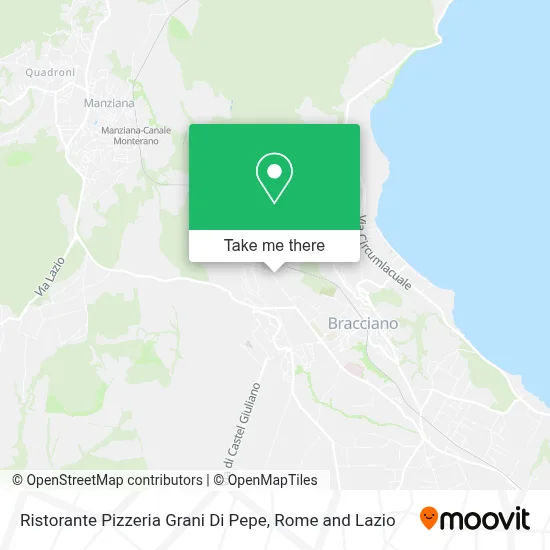 Ristorante Pizzeria Grani Di Pepe map