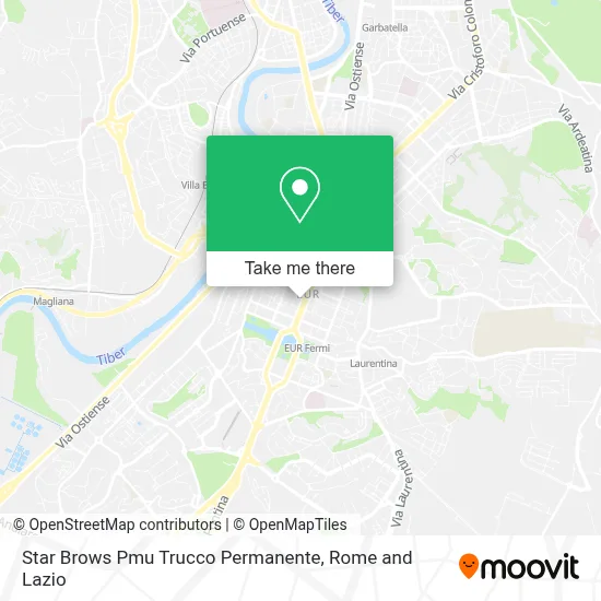 Star Brows Pmu Trucco Permanente map