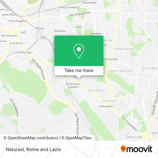 Naturasì map