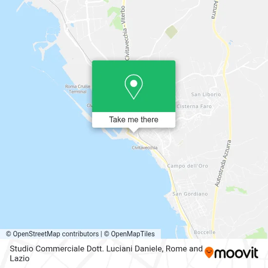 Studio Commerciale Dott. Luciani Daniele map