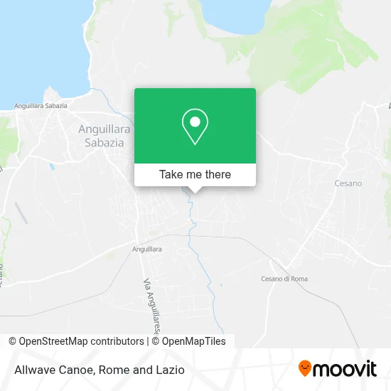 Allwave Canoe map