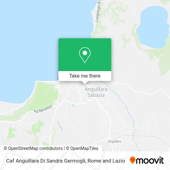 Caf Anguillara Di Sandra Germogli map