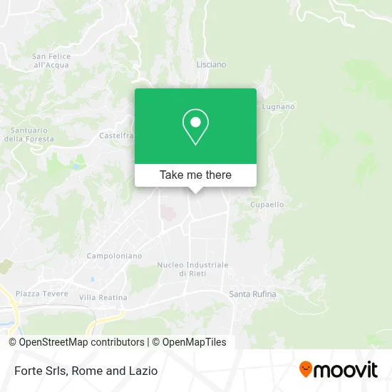 Forte Srls map