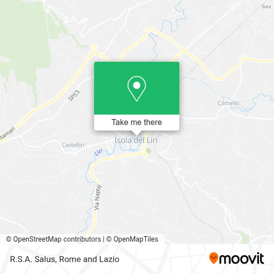 R.S.A. Salus map