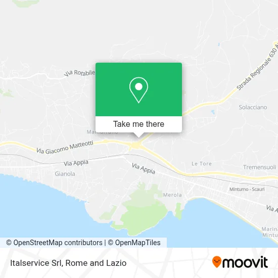 Italservice Srl map