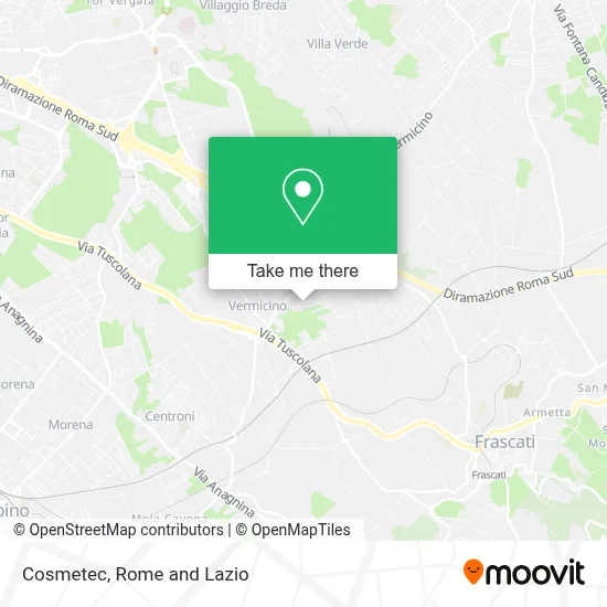 Cosmetec map