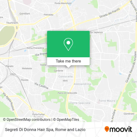 Segreti Di Donna Hair Spa map