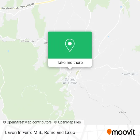 Lavori In Ferro M.B. map