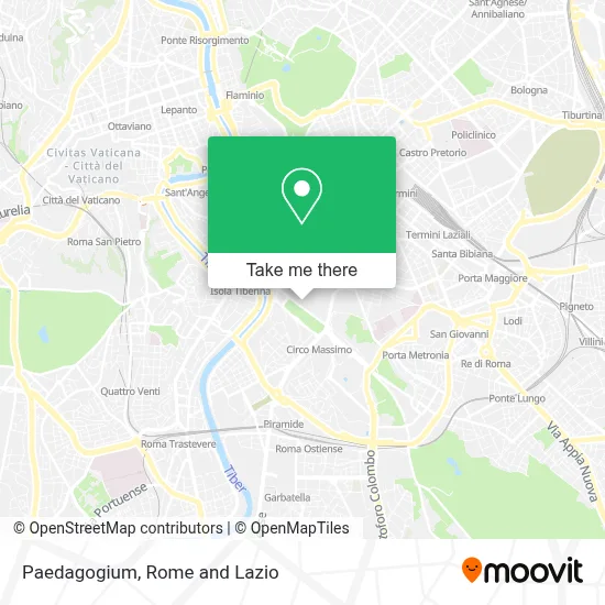 Paedagogium map