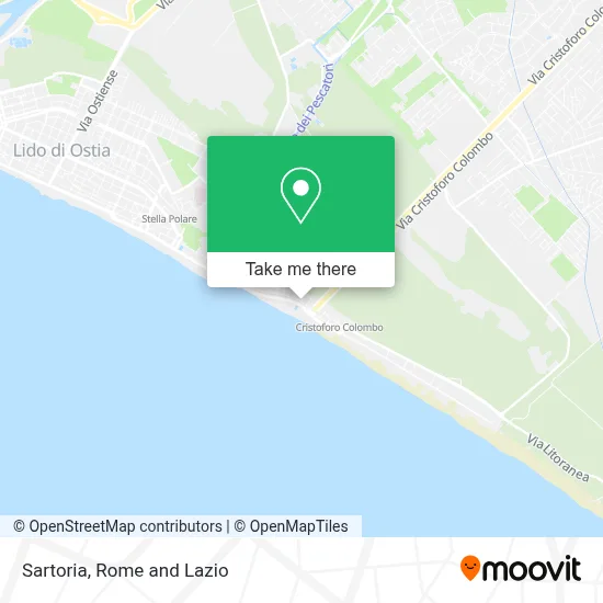 Sartoria map