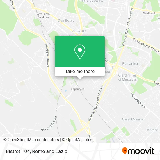 Bistrot 104 map
