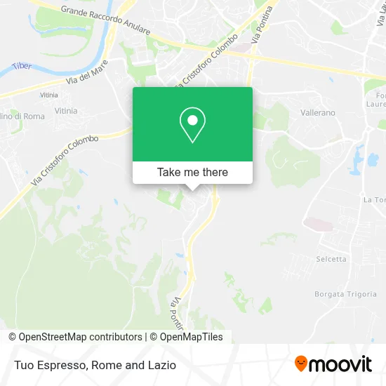 Tuo Espresso map