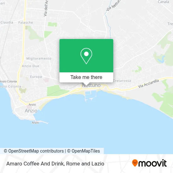 Amaro Coffee And Drink map