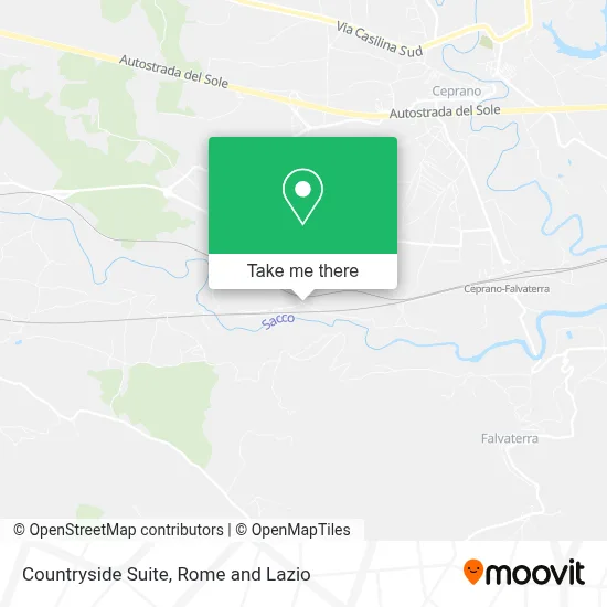 Countryside Suite map