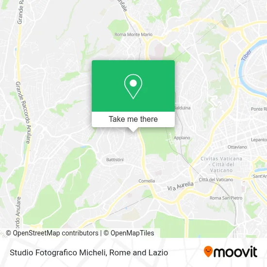 Studio Fotografico Micheli map